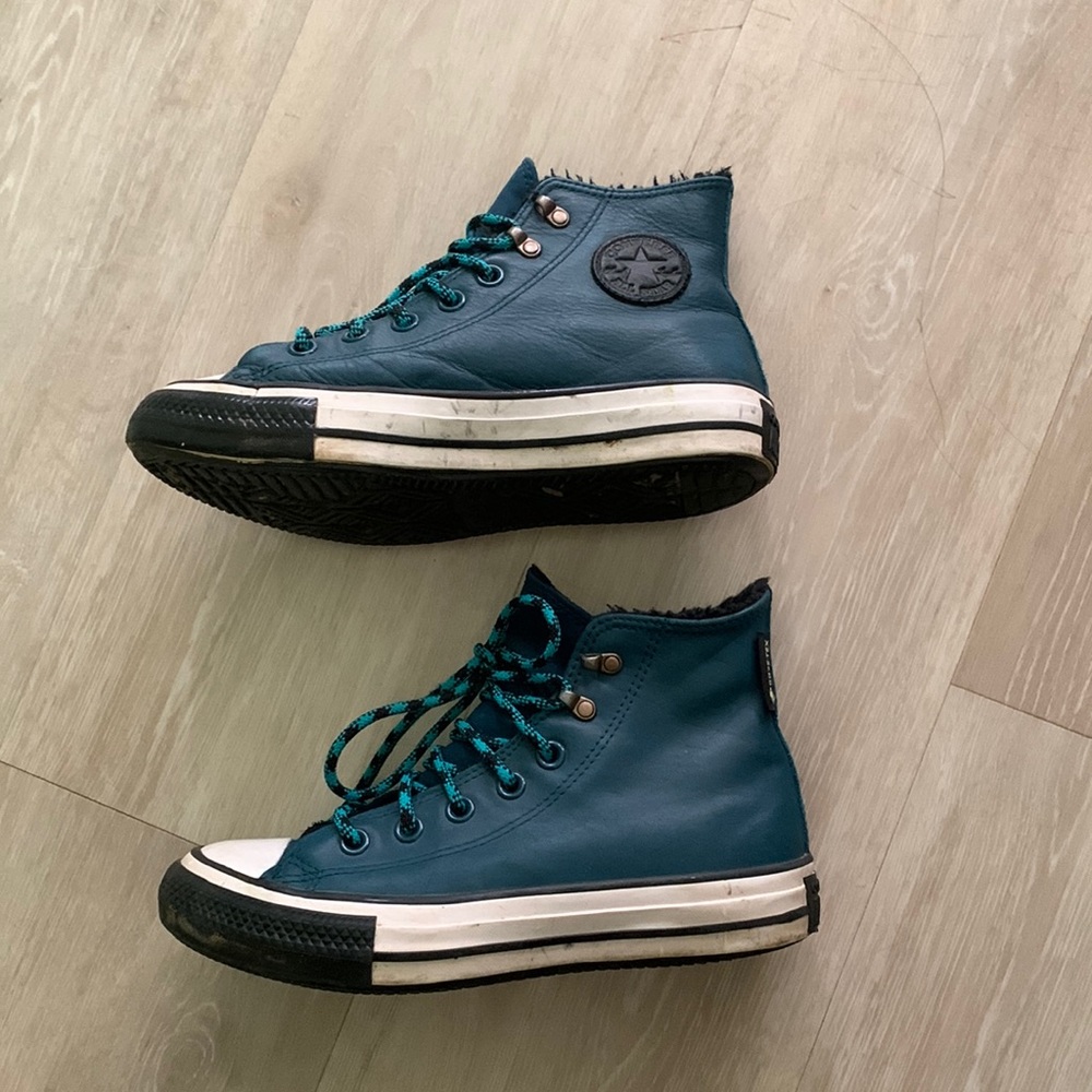 Converse thick sole shoes